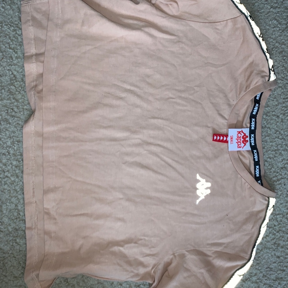 Cropped Kappa Logo Shirt